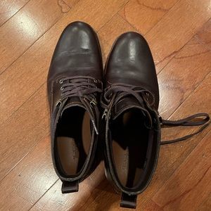 Brown Timberland Leather Boots Men’s 8.5 US - Only Worn Once!